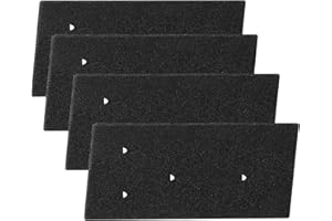 JINXIAN 4 Stück Filter für Whirlpool Privileg Filtermatte Trockner Filter Schwammfilter Filter für HX 481010716911 Trockner Kondenstrockner Wärmepumpentrockner (23 x 11,5 x 1,4cm)