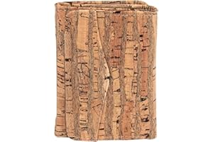 Simaru Damski portfel portmonetka portmonetka wegański z korka, ekologiczna alternatywa dla skóry – z wieloma przegródkami, bardzo lekki i trwały, odporny na działanie wody i wytrzymały, Raizes, SO,