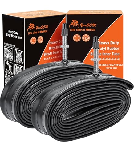Fahrrad-Schläuche 700x28-32C Mit Presta-Ventil (48 Mm) – 2 Stück Im Set Inkl. Sport-Kappe