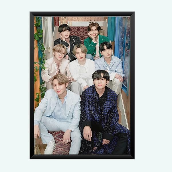 Chitransh Bts For BTS Army Wall Abstract Poster Photo Frames For
