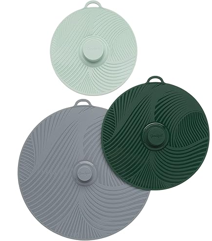 Charles Viancin Daisy Silicone Lid - 9 Inch Airtight Food Cover For Bowls & Pots