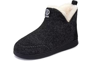 GURGER Męskie i damskie filcowe kapcie domowe pluszowe z podszewką Kapcie Kapcie rozm. 36-47