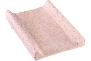 Sterntaler Funda para cambiador, estrecha, 70 x 50 cm, diseño de burro Emmi Girl flora rosa