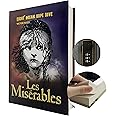Book Safe, Real Paper Diversion Safe with Combination Lock, Hollow Hidden Compartment, for Jewelry, Money and Cash (Les Miserables,Combination)