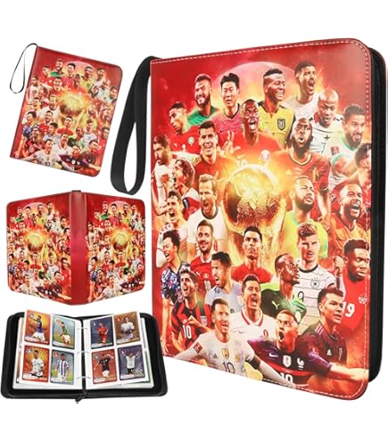 Trading card Binder / Folder ideal for Match Attax or any standard sized  cards by Match Attax : Amazon.co.uk: Toys & Games