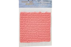 Stampers Anonymous Wendy Vecchi-Timbro in Gomma con Scritta, 12,7 x 12,7 cm, acrilica, Script, 5 x 5 Inches