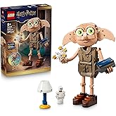 LEGO Harry Potter &Ouml;zg&uuml;r Ev Cini Dobby 76469-8 Yaş ve &Uuml;zeri Kız ve Erkek &Ccedil;ocuklar i&ccedil;in Aksesuarlar İ&ccedil;eren Kişiselleştirilebili