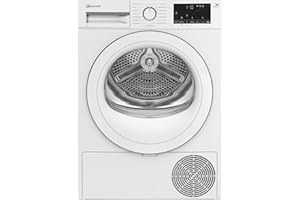 Bauknecht BD 8D WWS Wärmepumpentrockner / 8 kg/EEK A++ / Precision Dry - Intelligentes Trocknen/Inverter Motor/Slim - extra schmal/Trommelbeleuchtung