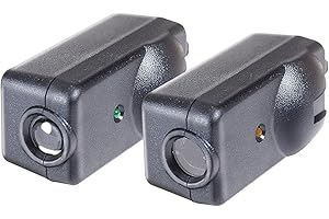 Chamberlain/LiftMaster/Craftsman Garage Door Opener Replacement Safety Sensors G801CB-P, Includes 2 Sensors, Mounting Brackets and Hardware