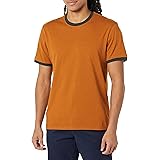 Amazon Essentials T-Shirt Ringer a Manica Corta (in precedenza Goodthreads) Uomo