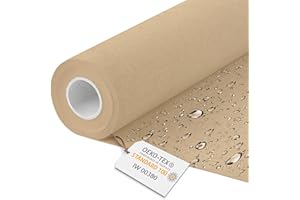 DreamRoots Tessuto Impermeabile al metro 160 cm, 220 g/m² 600D, Stoffa a Metro per Cuscini Esterni - Desert sand metro lineare