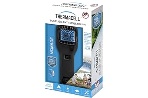 THERMACELL BOUCLIER ANTI-MOUSTIQUES NOMADE NOIR THNOMADNOIR
