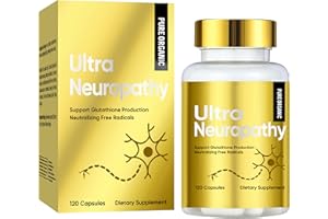 ANOGOL Neuropathy Support Nerve Savior Supplement, with 600 mg Pure Alpha Lipoic Acid, Fortify Nerves in Fingers, Hands, Toes, & Feet, Peripheral Relief Support, 120 Capsules, 01A