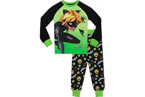 Miraculous Biedronka Chłopcy Kot Noir Piżama Snuggle Fit