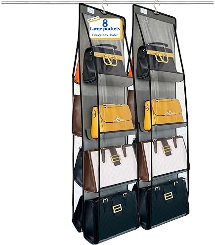 Portaborse Da Armadio Organizzatore Borsette Da Armadio Tasche