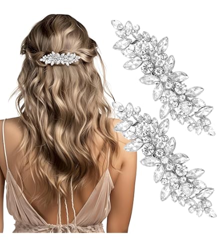 U-vormige Haarspelden Met Parels In Zilver En Goud - Set Van 36 Stuks 6 Maten Haarsieraad Voor Gala Bruiloft En Dagelijks Gebruik