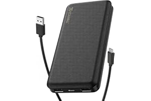 CoolReall Powerbank 20000mAh, Cómodo Batería Externa con USB-C Entradas/Salidas (3,0A) y 2 Salidas USB-A (2,4 A), Cargador de Batería Portátil de Gran Capacidad para 1Phone, Galaxy, Huawei, iPad, etc
