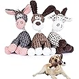DYD 3 Pack Dog Squeaky Toys Dog Chew Toys For Puppy Teething Interactive Dog Chew Toys for Small to Medium Dogs Dog Plush Toys
