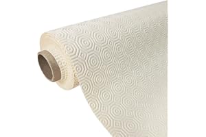 DECOMEISTER Podkład antypoślizgowy pod obrus mata wyciszająca wodoszczelne zabezpieczenie blatu przeciwpoślizgowy ochraniacz na stół wyciszacz 105x230 cm Molton Flanda