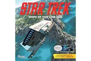 RIZZOLI Kalendarz ścienny Star Trek Ships of the Line 2025