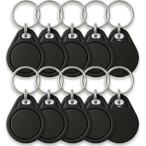 Lot De 2 Badges RFID 13.56 MHz Programmable UID - Compatible NFC Android MCT (Vert)