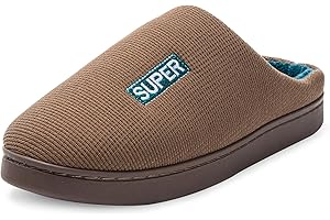 JOMIX Męskie kapcie zimowe zimowe ciepłe domowe kapcie na zimę