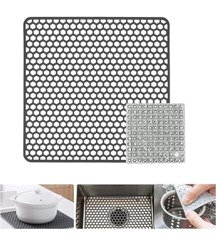 Tapis D'évier Pour éviers En Acier Inoxydable/céramique, Protecteurs D