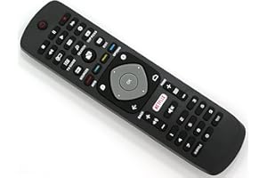 ALLTRO Ersatz Fernbedienung dla Philips TV | 49PUS6412/12 | 49PUS6432 | 49PUS6432/12 | 49PUS6452 | 49PUS6452/12 | 49PUS6482 |