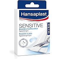 Hansaplast Sensitive Pflaster 1 m x 6 cm, hautfreundliche und hypoallergene Wundpflaster in Meterware, Pflaster mit…