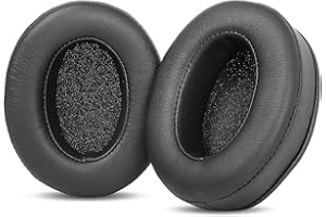 HAIZEEN Cuscinetti Auricolari compatibili con Doqaus Life 3 Cuffie Wireless Sostituzione dei cuscinetti (Pelle sintetica/Schiuma di memoria)