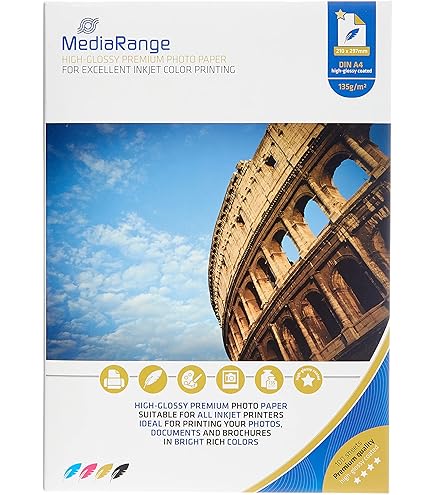 Tatrix Premium Carta Fotografica Lucida A4 Lucida A Getto D'inchiostro A3 A6 4R Carta Fotografica 260gsm 130gsm Resina Rivestita Per Stampante A Getto D'inchiostro - Foto 3