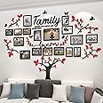 DIY Wall Decor Living Room Family Tree Wall Decor Sticker 3D Picture Frames Collage Wall Decor Living Room Wall Decor