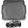 NOMAD Boot Liner Compatible with Citroen C5 Aircross 2019+ Recyclable Plastic (PE) Boot Floor Upper Position Tailored Fit Floor Guard Tray Black Custom Fitted Dog Friendly Waterproof with Raised Edges