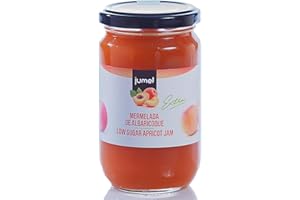 Mermelada de ALBARICOQUE con extra de fruta JUMEL. 50 g de fruta por cada 100 g de producto. Mermelada gourmet. Pack de 4 unidades (1,39 € / unidad). A PARTIR DE 15€ PORTES GRATIS.