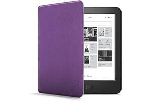 Forefront Cases Étui pour Kobo Aura H2O Edition 1 (Modèle: 2014) - Mince et Léger, Fonction Automatique Veille/Réveil Intelligente Étui, Coque de Protection pour Kobo Aura H2O Edition 1 - Violet