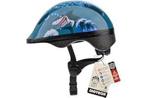 METEOR Casque Vélo Enfant VTT et VTC Unisexe Casque de Cyclisme de Réglable de Sport pour BMX Skate Scooter Patines Conçu pour la Sécurité des Utilisateur