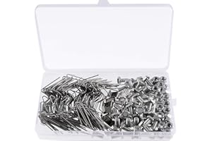 COLOR 230PCS Greenhouse Repair Kit, 80PCS Glazing Clips W Wire Clips, 50PCS Aluminium Greenhouse Nuts and 50PCS Aluminium Bolts for Aluminium Greenhouse,50PCS Z Overlap Clips