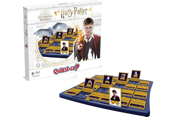 Winning Moves Qui Est Ce Jeux de Societe Harry Potter - Jeux pour Enfants 6 Plus - Jeu de Plateau Famille pour 2+ Joueurs - Version française