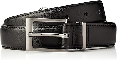 Marca Amazon - Hikaro Cinturón Hombre, Pack de 2