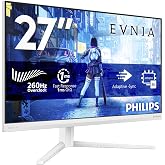 Philips Evnia 27M2N5201P 27" 260Hz 0,3ms HDR10 AMB Y&uuml;kseklik Ayarlı Fast IPS Beyaz Pivot Gaming Monit&ouml;r