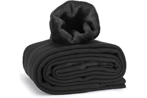 Aiglam Leggings Mujer, Leggings Térmicos Mujer con Forro Polar Grueso, Leggins Cintura Alta Pantalones Mallas Invierno