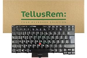 TellusRem ersatztastatur Deutsche Nicht Hintergrundbeleuchtung für Lenovo Thinkpad T520 T520i T420S T420 T420i T400S T410S T410 T410I T510 T510i W510 W520 X220T X220s X220i X220