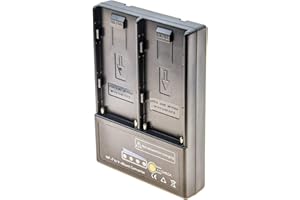 PROtastic V-Mount V-Lock - Adaptador de batería para 2 baterías Sony Np-F