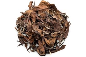 oriarmcha 250g / 8.82oz Chinese Shou Mei Aged Tea Loose Leaf - Fuding White Tea Shoumei Long Life Eyebrow - 2nd Grade - Brew Hot or Iced Tea