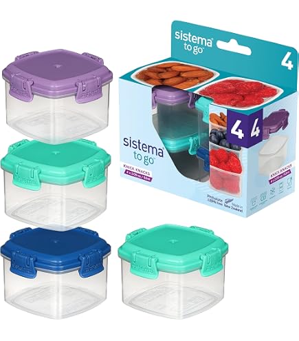 5x50ml Contenitori per Condimenti per Insalata Piccoli in Acciaio