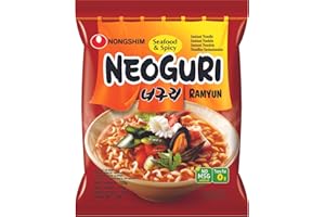 NONGSHIM Nong Shim Noodles Neoguri Hot - Pacco da 20 x 130 g