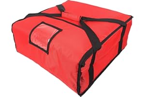 LEDSA MART Hot Food Pizza Takeaway Restaurant Delivery Bag Thermal Insulated 45x45x21cm