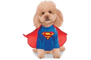 Rubie's Klassisches Superman-Kostüm für Haustiere mit Armen