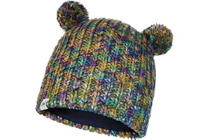 Buff Lera Gorro Tricot Y Polar Junior, Unisex niños, Turquoise, Talla única