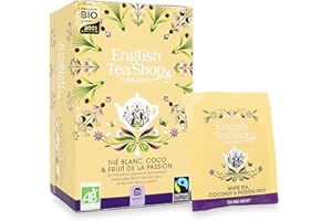 English Tea Shop - Thé Blanc Coco & Fruit de la Passion Bio - 20 sachets